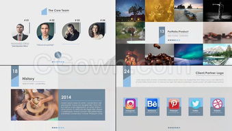 現(xiàn)代通用商務(wù)場景公司產(chǎn)品服務(wù)企業(yè)時間線包裝介紹宣傳片 ae模板下載